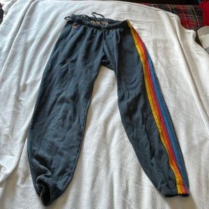 Aviator Nation 5 stripe sweatpants (sold)